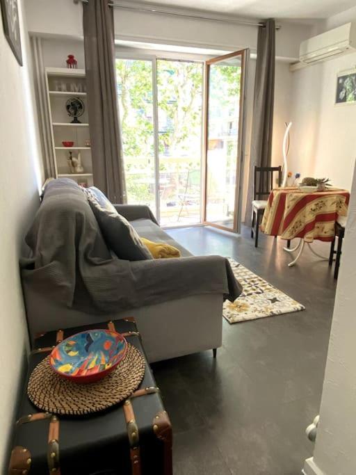 Studio Balcon, Centre Ville, Proximite Plages, Commerces, Restaurants, Musees... อองทีบส์ ภายนอก รูปภาพ