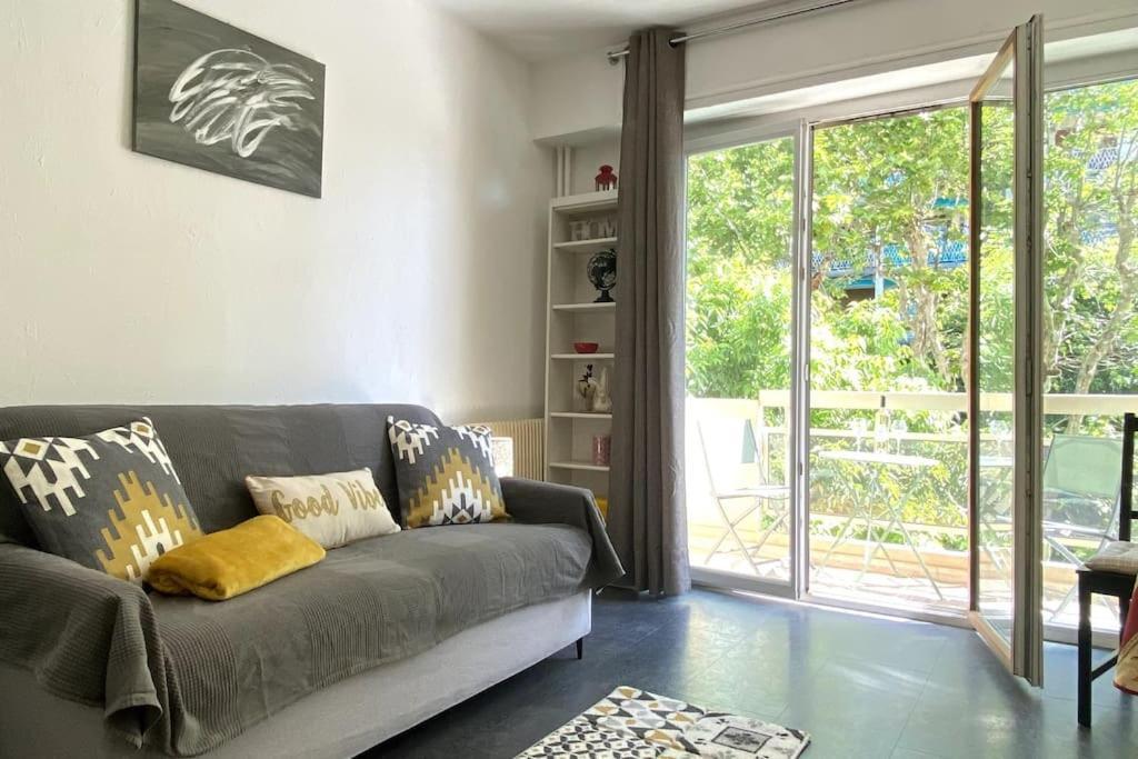 Studio Balcon, Centre Ville, Proximite Plages, Commerces, Restaurants, Musees... อองทีบส์ ภายนอก รูปภาพ
